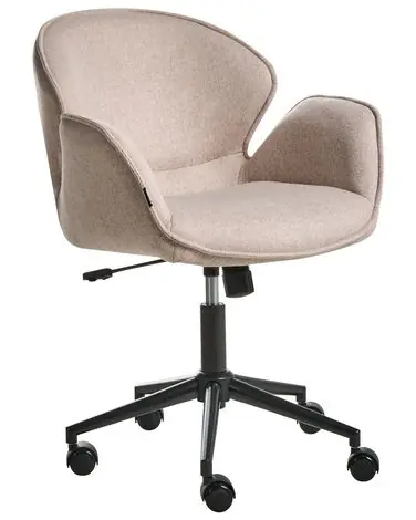 Silla de escritorio BELMAR Tela Gris pardo - Oficina