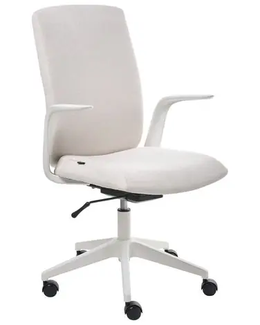 Silla de oficina CAPTAIN Tela Beige claro
