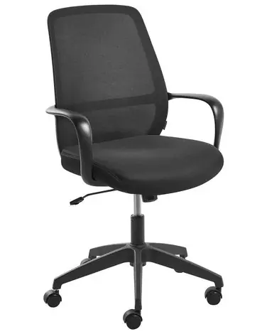 Office Chair VELTO Fabric Black - Home Office