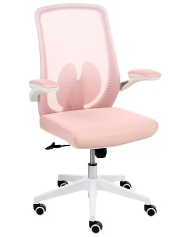 Silla de oficina OVERLORD Rosa pastel