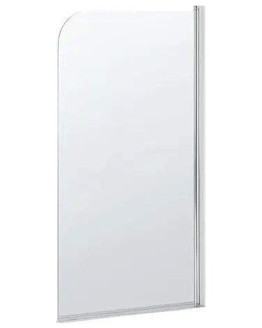 Mampara de ducha LAPAN II 140 x 70 cm Plateado - Baño