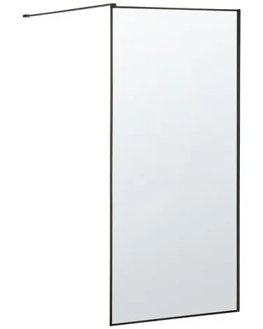 Mampara de ducha WASPAM II 90 x 190 cm Negro - Baño