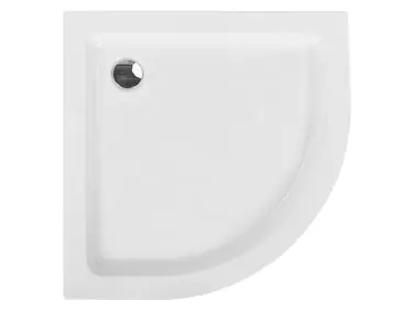 Plato de ducha ALISO 80 x 80 x 5 cm Blanco - Baño