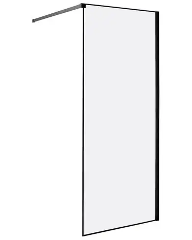 Mampara de ducha WASPAM 80 x 190 cm Negro - Baño