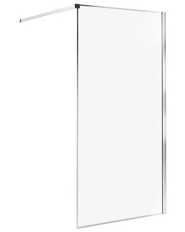 Mampara de ducha WASPAM 100 x 190 cm Plateado - Baño