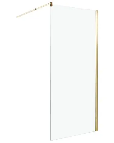 Mampara de ducha AHAUS 90 x 190 cm Dorado - Baño