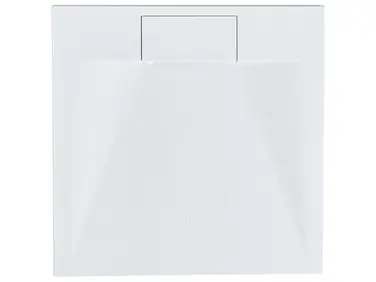 Plato de ducha AZZURRO 80 x 80 x 3 cm Blanco - Baño