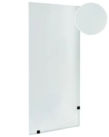 Mampara de ducha ICALMA 90 x 195 cm Transparente - Baño