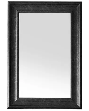 Wall Mirror LUNEL 60 cm 90 cm Black - Home Accessories