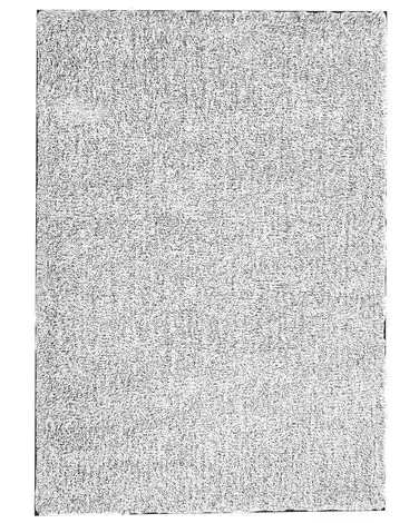 Alfombra de pelo largo DEMRE Gris 160 x 230 cm - Accesorios decorativos