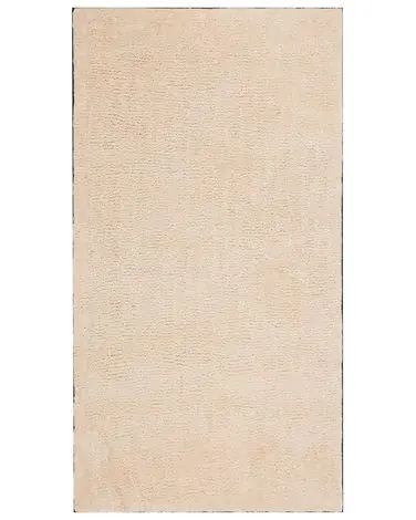 Alfombra de pelo largo DEMRE Beige claro 80 x 150 cm - Accesorios decorativos