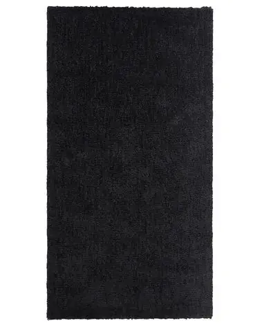 Alfombra de pelo largo DEMRE Negro 80 x 150 cm - Accesorios decorativos