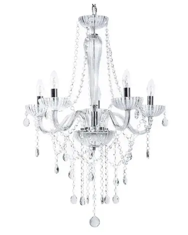 Chandelier LOCONE Crystal Silver - Home Accessories