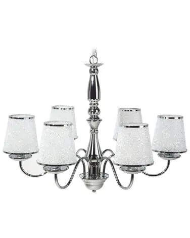 Chandelier BRADANO Metal Silver - Home Accessories