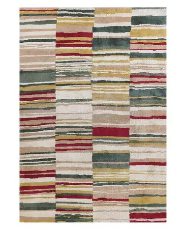 Alfombra FATSA Multicolor 140 x 200 cm - Accesorios decorativos