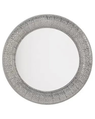 Espejo CHANNAY 80 cm 80 cm Metal Plateado - Accesorios decorativos