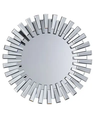 Espejo CHOLET 70 cm 70 cm Plateado - Accesorios decorativos