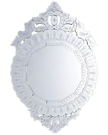 Espejo CRAON 67 cm 100 cm Plateado - Accesorios decorativos