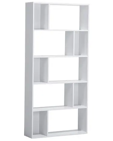 Estantería con 5 baldas ORILLA 174 cm Blanco - Sala de estar