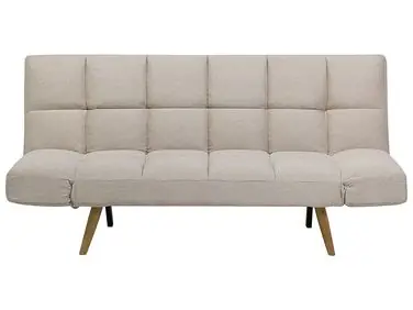 Sofa Bed 2 Seater INGARO Fabric Beige - Living Room