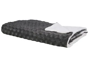 Bedspread KANDILLI 200 x 220 cm Grey - Home Accessories