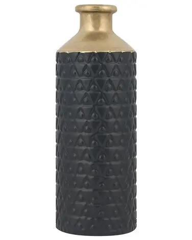 Jarrón decorativo ARSIN Gres 39 cm Negro - Accesorios decorativos