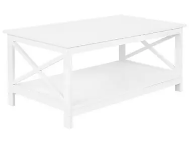 Mesa de centro FOSTER Blanco - Sala de estar