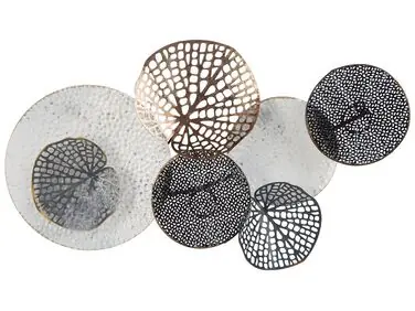 Wall Decor RHODIUM Metal 40 cm Multicolour - Home Accessories
