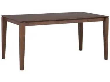 Mesa de comedor LOTTIE Nogal oscuro 160 cm 90 cm