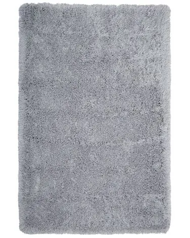 Alfombra de pelo largo CIDE Gris claro 140 x 200 cm - Accesorios decorativos