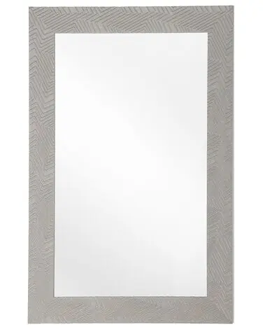 Wall Mirror NEVEZ 60 cm 91 cm Grey - Home Accessories