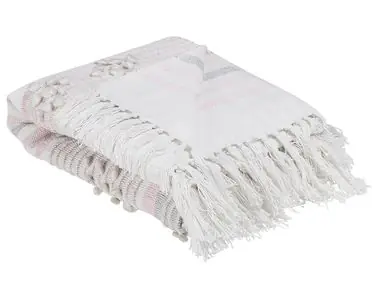 Blanket KAMAN Fabric 125 x 150 cm Pink - Home Accessories