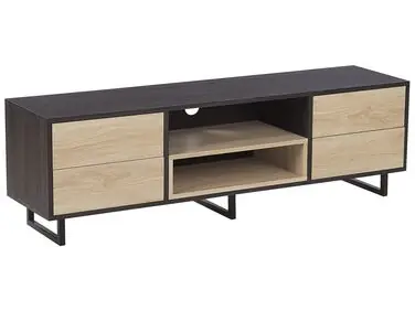 TV Stand MAINE Brown/ Black - Living Room
