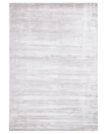 Alfombra GESI II Gris claro 160 x 230 cm Viscosa - Accesorios decorativos