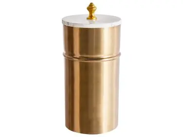 Recipiente ALMAY Metal Dorado - Accesorios decorativos