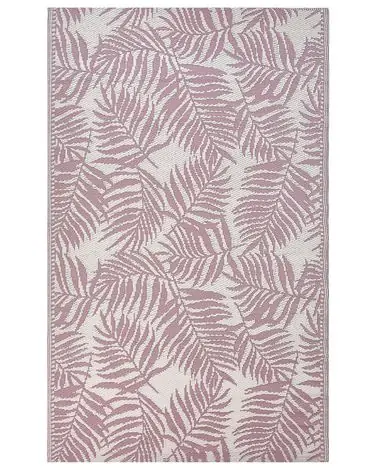 Alfombra de exterior rosa 120 x 180 cm KOTA - Sala de estar