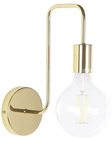 Wall Lamp SAVENA Gold Metal - Home Accessories