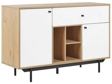 2 Door Sideboard ITACA Brown/ White - Living Room