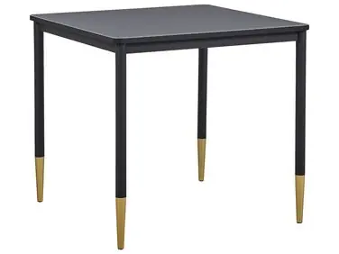 Mesa de comedor SHALFORD Negro 80 cm 80 cm