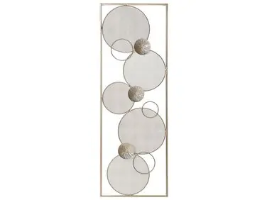 Wall Decor TUNGSTEN Metal 90 cm Gold - Home Accessories