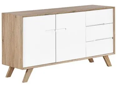 2 Door Sideboard FORESTER Brown/ White - Living Room