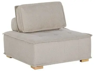 Chair Module TIBRO Fabric Light Beige - Living Room