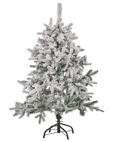 Árbol de Navidad nevado TOMICHI 120 cm Blanco