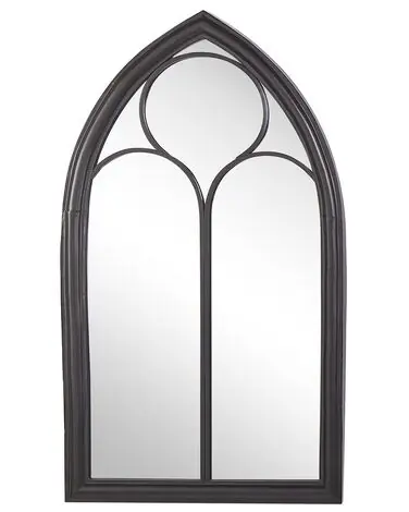 Wall Mirror TRELLY 62 cm 113 cm Metal Black - Home Accessories