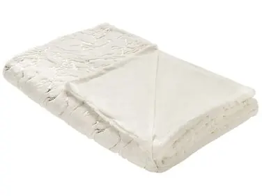 Blanket GODAVARI 130 x 180 cm Off-White