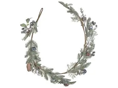 Guirnalda de Navidad HUELVA 150 cm Verde