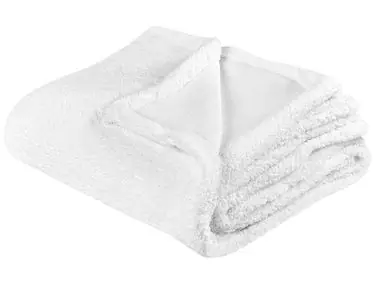 Blanket MIRGE 125 x 150 cm White - Home Accessories