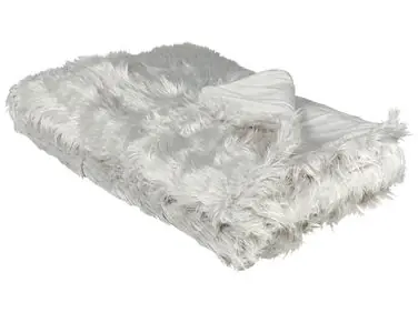Bedspread DELICE 150 x 200 cm Light Grey - Home Accessories