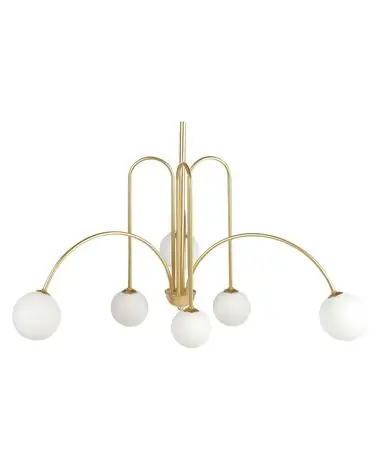 Chandelier FORBES Metal Gold - Home Accessories