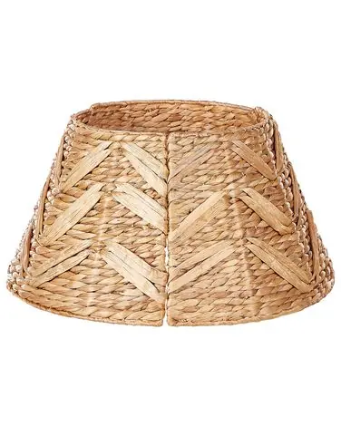 Christmas Tree Collar FLATEYRI Water Hyacinth Natural 50 cm